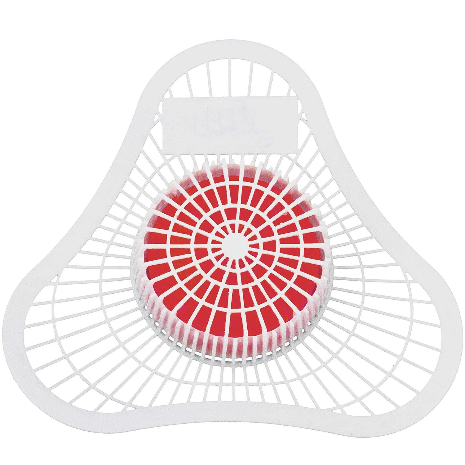 Long Lasting Urinal Screen and Deodorizer with Non-Para Block 12 Pk. Universal-Fit