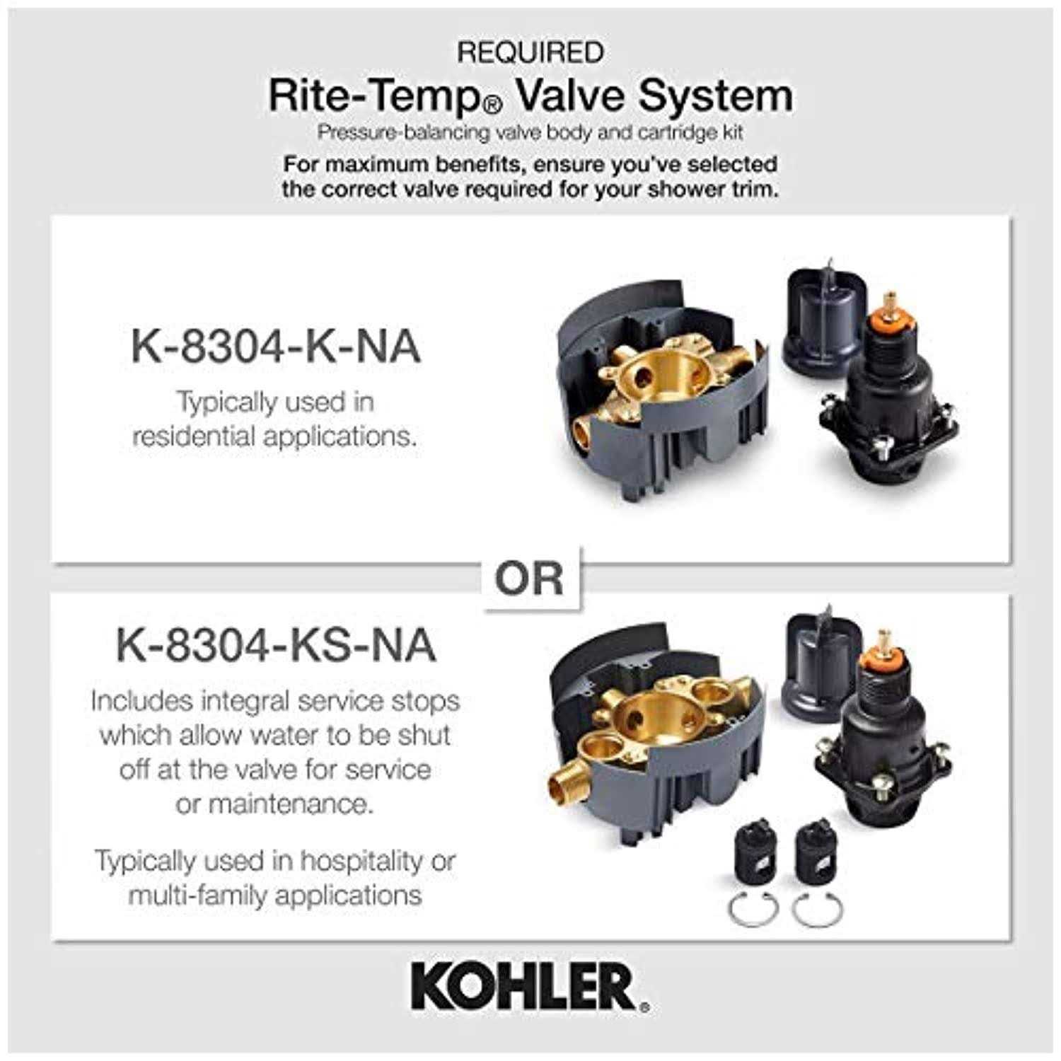 Kohler K-ts22026-4 Tempered Tub and Shower Trim Package - Image 3