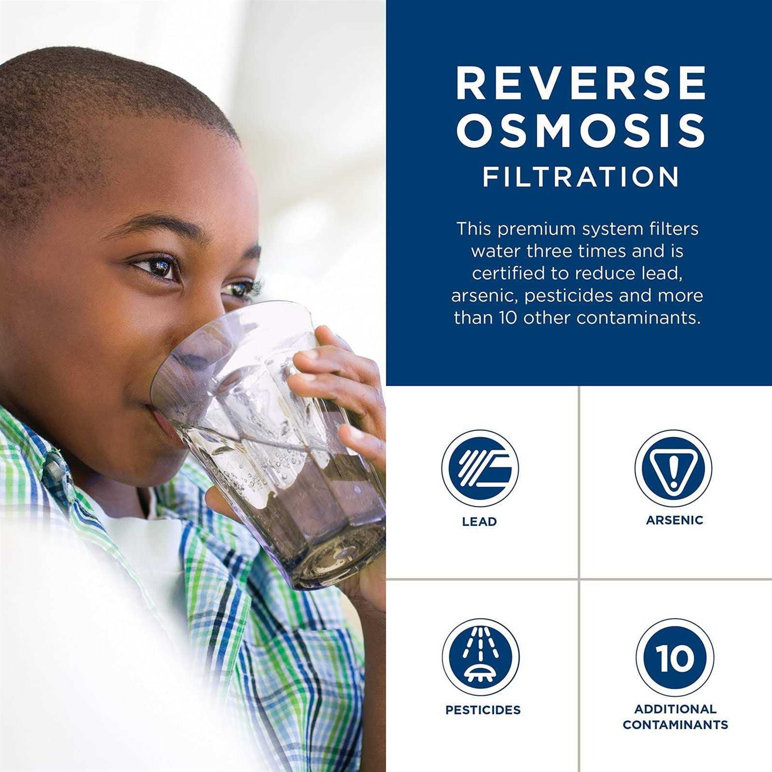 GE GXRM10RBL Reverse Osmosis Filtration System - Image 5
