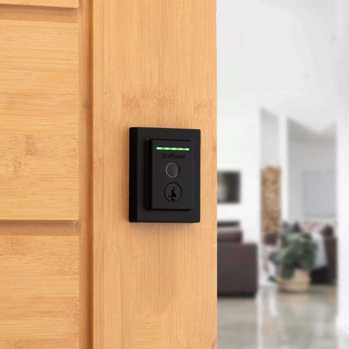 Kwikset Halo Touch Contemporary Fingerprint Deadbolt - Image 4