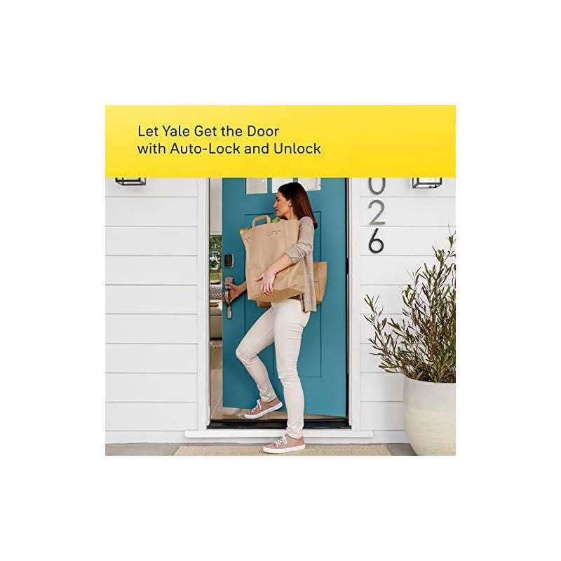 Yale Assure Lock 2 Keypad with Bluetooth and Valdosta Lever - Image 5