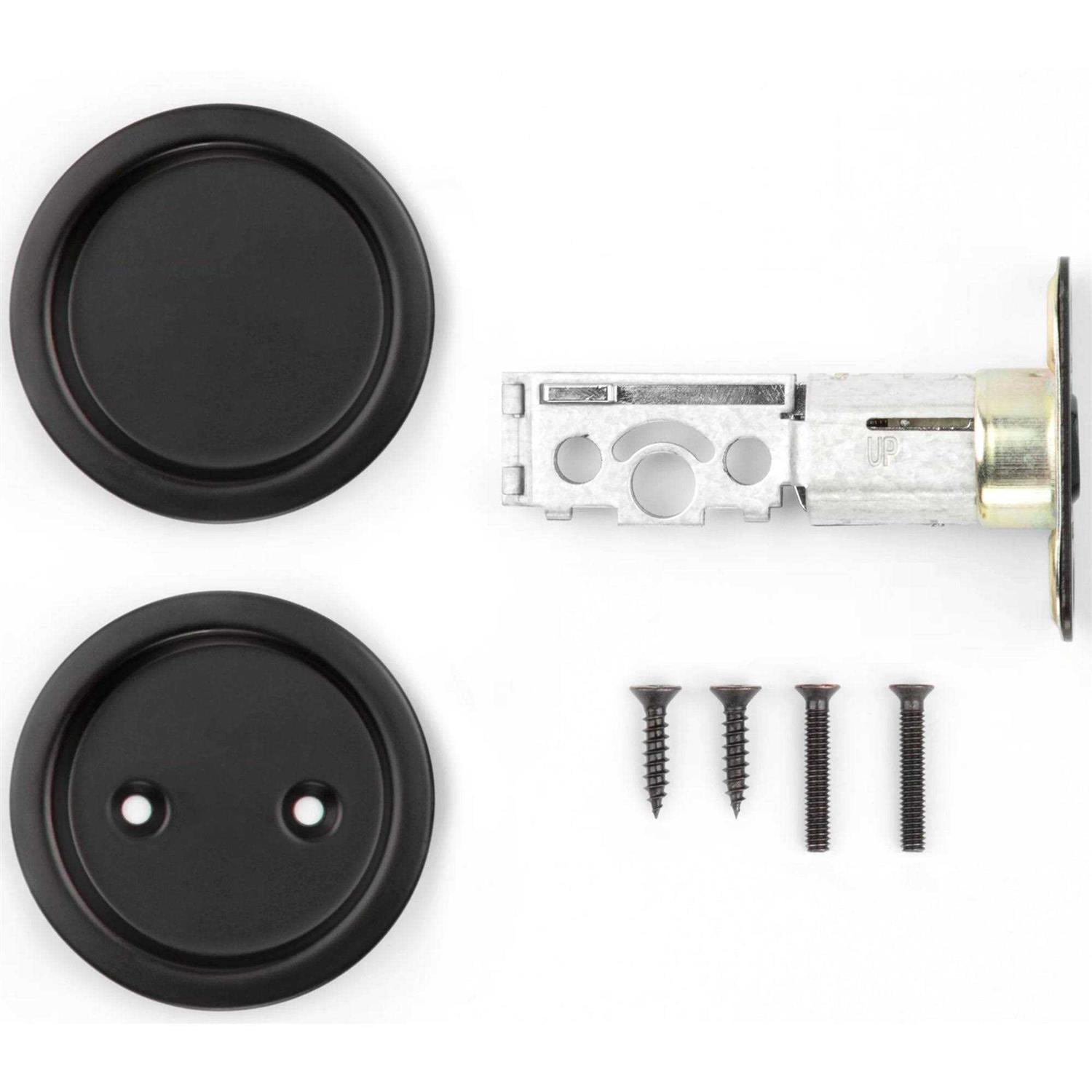 Kwikset 334-514 Round Passage Pocket Door Lock - Image 5